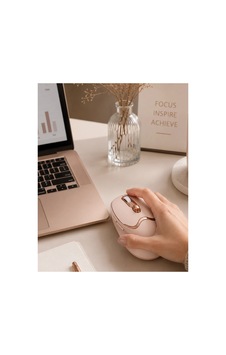 Ergonomik Tasarımlı Kablosuz Mouse Bluetooth Usb Alıcılı Diğer