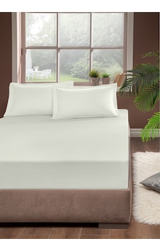 Pierre Cardin Pamuk Lastikli Çarşaf 180x200 Krem Krem Pierre Cardin Pamuk Lastikli Çarşaf 180x200 Krem Krem
