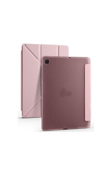 Aksesuarcim S6 Lite Sm-p610 P615 P617 P620 P625 İle Uyumlu Kılıf Silikon Yumuşak Kalem Bölmeli Esnek 4 Farklı Stand Olabilen Tablet Kılıfı Rose Gold Sku: Zeusb0fhj7wdjw Arka Kapak
