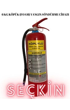 6 Kg Foam Yangın Söndürme Tüpü