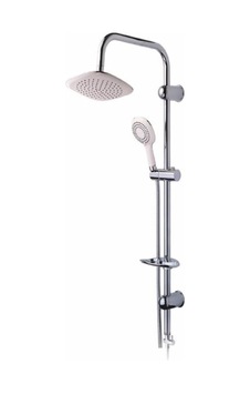 5057264 Yağmur Duş Seti Flower Siyah Belirtilmemiş