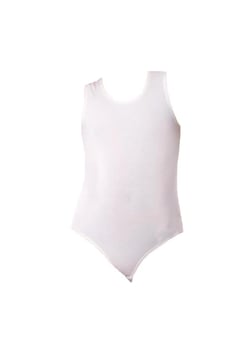 6 Adet Anıt Kız Çocuk Geniş Askılı Çıtçıtlı Body 4524 Beyaz