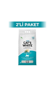 Cat's White Sabunlu Kedi Kumu 5 Lt 2 Adet Cat's White Sabunlu Kedi Kumu 5 Lt 2 Adet