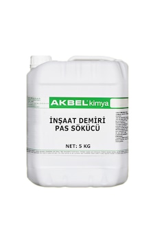 Akbel İnşaat Demiri Pas Sökücü 5 Kg Akbel İnşaat Demiri Pas Sökücü 5 Kg