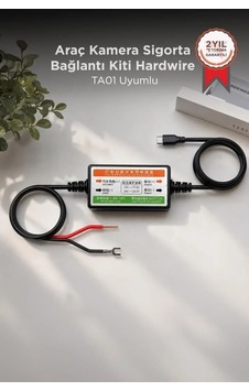 Özel Seri Araç Kamera Sigorta Bağlantı Kiti Hardwire Ta01 Uyumlu Seyahat Güvenlik Video Özel Seri Araç Kamera Sigorta Bağlantı Kiti Hardwire Ta01 Uyumlu Seyahat Güvenlik Video