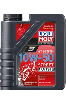 Liqui Moly Motosiklet Motor Yağı 10W-50 4T %100 Sentetik Street Race 1 L Liqui Moly Motosiklet Motor Yağı 10W-50 4T %100 Sentetik Street Race 1 L