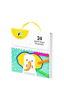 Adel 24 Renk Pastel Boya Seti Özel Çantalı - 24'lü Yağlı Pastel Adel 24 Renk Pastel Boya Seti Özel Çantalı - 24'lü Yağlı Pastel