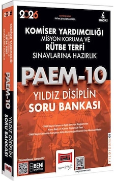 Yargı 2026 Paem Komiser Yardımcılığı Misyon Koruma Ve Rütbe Terfi Sınavlarına Hazırlık Yıldız Disiplin Soru Bankası Yargı 2026 Paem Komiser Yardımcılığı Misyon Koruma Ve Rütbe Terfi Sınavlarına Hazırlık Yıldız Disiplin Soru Bankası