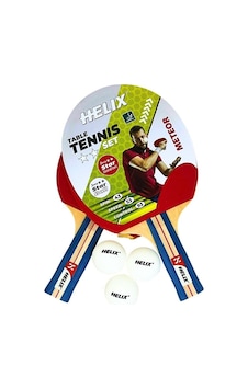 Helix Meteor 2 Yıldız Masa Tenis Raket Seti