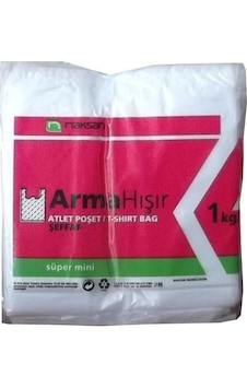 Arma Soft Mini Süper Mini 5 Kg Boy Şeffaf Hışır Poşet