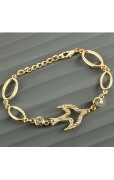 Martı Taşlı Trend Bileklik - Sarı N145 Martı Taşlı Trend Bileklik - Sarı N145