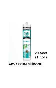Sista Şeffaf Akvaryum Silikonu 310 Ml Henkel (20 Adet) Şeffaf Sista Şeffaf Akvaryum Silikonu 310 Ml Henkel (20 Adet) Şeffaf