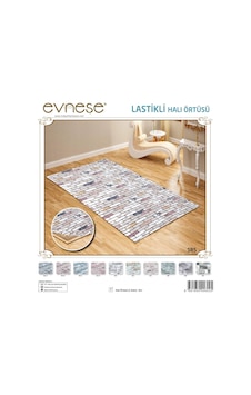 Ev Neşe Lastikli Halı Örtüsü 6m2 S85