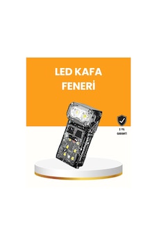 Kamp Ve İçin Led Far 10 Saat Pil Sensörlü Kamp Ve İçin Led Far 10 Saat Pil Sensörlü