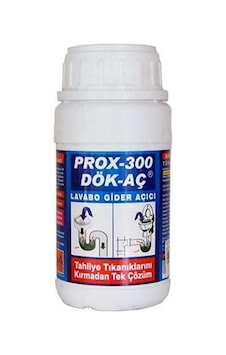 Prox-300 Dök - Aç / Lavabo Banyo Wc Gider Açıcı 2000 Gr Prox-300 Dök - Aç / Lavabo Banyo Wc Gider Açıcı 2000 Gr