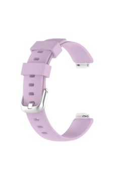 Fitbit Inspire 2 Small Beden S Sıze Için Silikon Kordon Kayış Lila Fitbit Inspire 2 Small Beden S Sıze Için Silikon Kordon Kayış Lila