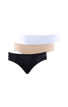 Blackspade 1575 Bayan Essential 3 Lü Ten-Beyaz-Siyah Slip Külot Blackspade 1575 Bayan Essential 3 Lü Ten-Beyaz-Siyah Slip Külot