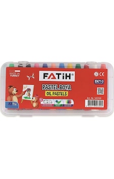 Fatih Pastel Boya Çantalı 12 Renk Fatih Pastel Boya Çantalı 12 Renk
