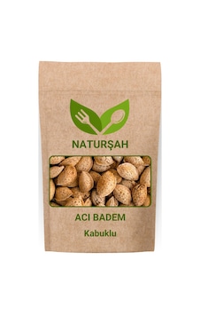 Naturşah Kabuklu Acı Badem 500 G Naturşah Kabuklu Acı Badem 500 G