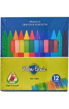 Trix 12 Renk Crayon Mum Boya T-824 Trix 12 Renk Crayon Mum Boya T-824