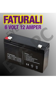 EYEPC 6 Voltluk Tüm Pilsan Akülü Araçalara Uyumlu 6Volt 12Amper Akü EYEPC 6 Voltluk Tüm Pilsan Akülü Araçalara Uyumlu 6Volt 12Amper Akü