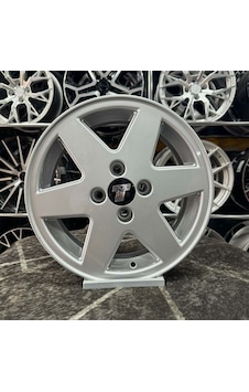 14" İnç 4x98 Tofaş Şahin Doğan 6 Kol Gümüş Jant Takım 14" İnç 4x98 Tofaş Şahin Doğan 6 Kol Gümüş Jant Takım