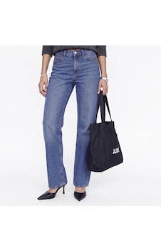 Jack & Jones Kadin Straight Fit Yüksek Bel Jean - Dublin - 12300601 Mavi Jack & Jones Kadin Straight Fit Yüksek Bel Jean - Dublin - 12300601 Mavi