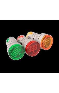 Ad22-22v 22mm Dijital Voltmetre 20-500v Ac Yeşil Ad22-22v 22mm Dijital Voltmetre 20-500v Ac Yeşil