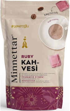 Şekeroğlu Minnettar Ruby Çikolatalı Kahve 165 G Şekeroğlu Minnettar Ruby Çikolatalı Kahve 165 G