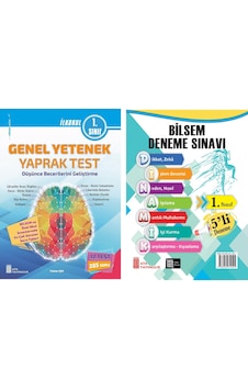 Ata 1. Sınıf Bilsem Sınavlarına Hazırlık Test + 5 Li Deneme Sınavı Ata 1. Sınıf Bilsem Sınavlarına Hazırlık Test + 5 Li Deneme Sınavı