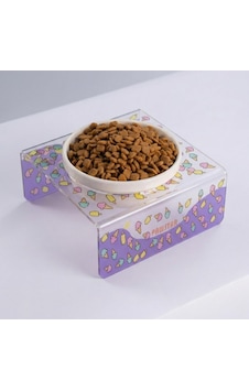 Ice Cream Tekli Seramik-pleksi Mama Ve Su Kabı-kedi Köpek Mama Su Kabı Ice Cream Tekli Seramik-pleksi Mama Ve Su Kabı-kedi Köpek Mama Su Kabı