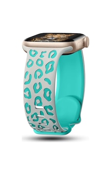 Watch 7 41mm Mkst Krd-140 Silikon Kordon Strap Kayış - Gri-yeşil Watch 7 41mm Mkst Krd-140 Silikon Kordon Strap Kayış - Gri-yeşil