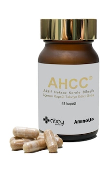 Abay Pharma Ahcc Professional Shiitake İçeren 45 Kapsül Abay Pharma Ahcc Professional Shiitake İçeren 45 Kapsül