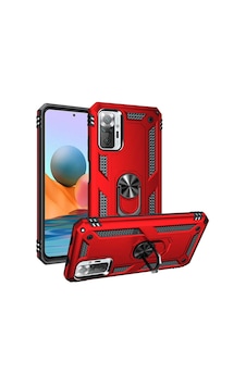 Xiaomi Redmi Note 10 Pro Kılıf Tank Zırh Yüzüklü Mıknatıslı Standlı Kapak Vega Xiaomi Redmi Note 10 Pro Kılıf Tank Zırh Yüzüklü Mıknatıslı Standlı Kapak Vega