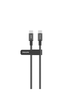 Philips Dlc7030c/00 240w Usb-c To Usb-c Örgülü Şarj Kablosu 1m, S Philips Dlc7030c/00 240w Usb-c To Usb-c Örgülü Şarj Kablosu 1m, S