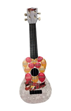 Soprano Ukulele Yeni Yıl Desenli Kapak