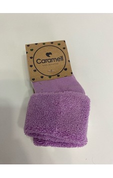 Caramell Kız Çocuk 2'li Havlu Çorap Düz 001 Caramell Kız Çocuk 2'li Havlu Çorap Düz 001