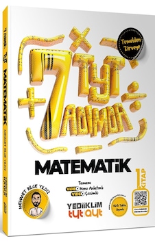 Yediiklim Tyt Yedi Adımda Temel Matematik Video Konu Anlatımlı Video Çözümlü Soru Bankası 1.kitap Yediiklim Tyt Yedi Adımda Temel Matematik Video Konu Anlatımlı Video Çözümlü Soru Bankası 1.kitap