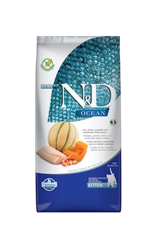 N&d Ocean Kitten Balkabaklı Morina Karidesli Kavunlu Yavru Kedi Maması 5 Kg