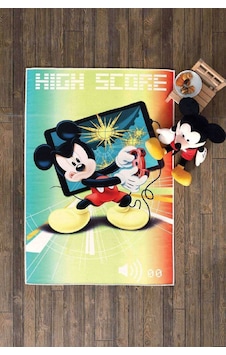 120 x 180 Mickey High Disney Hes Halı Lisanslı Taç 120 x 180 Mickey High Disney Hes Halı Lisanslı Taç