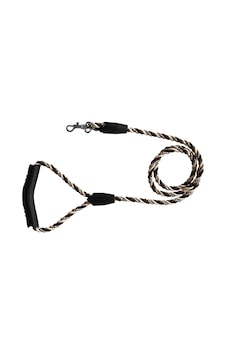 Üçlü Sarmallı Köpek Gezdirme Halatı 1 Cm-120 Cm Kahve Krem Kahverengi Üçlü Sarmallı Köpek Gezdirme Halatı 1 Cm-120 Cm Kahve Krem Kahverengi