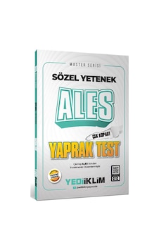 2026 Ales Sözel Yetenek Çek Kopart Yaprak Test / Kolektif 2026 Ales Sözel Yetenek Çek Kopart Yaprak Test / Kolektif