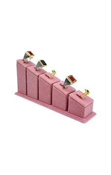 5 Li Grup Yüzük Yatay Süet Pembe Pembe 5 Li Grup Yüzük Yatay Süet Pembe Pembe