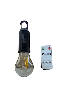 Solar Kamp Lambası E27 Kumandalı Ampul 1 Solar Kamp Lambası E27 Kumandalı Ampul 1