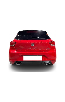 Seat İbiza Uyumlu Difüzör Çift Egsoz Görünümlü Mat Siyah 2017-2019 Parça