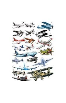 Uçaklar Sticker Set 15 Parça Telefon, Tablet, Defter, Laptop Sticker Uçaklar Sticker Set 15 Parça Telefon, Tablet, Defter, Laptop Sticker