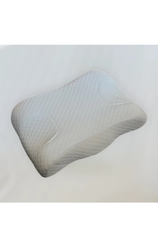 Ortopedik Visco Yastık Ergonomik Boyun Destekli Elx31817-a82dc Mor
