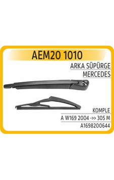 Aem Sılecek Supurgesı Arka 305mm Mercedes A-class W169 Kollu Aem20 1010 A1698200644 A1698201745 Aem Sılecek Supurgesı Arka 305mm Mercedes A-class W169 Kollu Aem20 1010 A1698200644 A1698201745