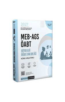 Pegem 2027 Öabt Meb-ags Biyoloji Öğretmenliği Konu Anlatımlı Pegem Akademi Yayınları Pegem 2027 Öabt Meb-ags Biyoloji Öğretmenliği Konu Anlatımlı Pegem Akademi Yayınları