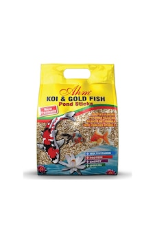 Ahm Pond Natural Sticks Koi Ve Japon Balığı Yemi 1Kg Ahm Pond Natural Sticks Koi Ve Japon Balığı Yemi 1Kg